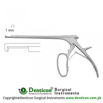 Ferris-Smith Kerrison Punch Down Cutting Stainless Steel, 18 cm - 7" Bite Size 1 mm 
